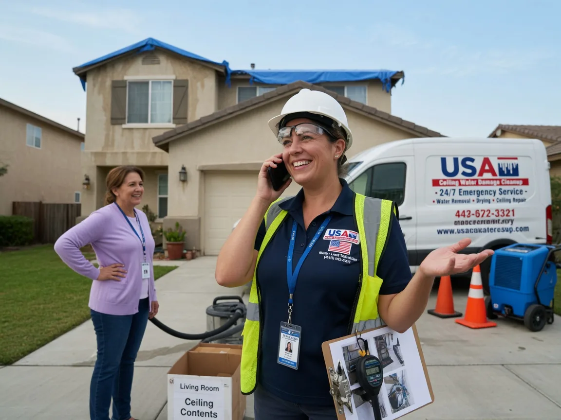 Ceiling Water Damage Restoration Dyess, AR FAQs
